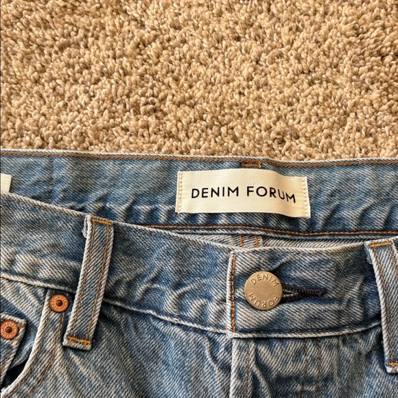 Denim Forum - The 90’s Cindy Bermuda Denim Short - Picture 2 of 8